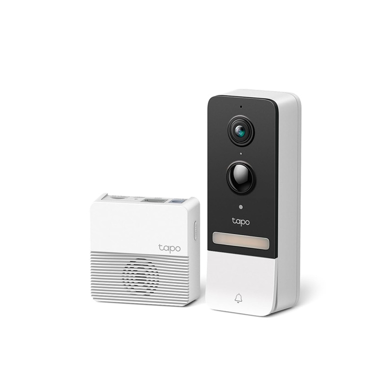 Picture of TP-Link Tapo D230S1 2K 5Mp/1920p Smart Wireless Security Video Doorbell (Battery-Powered/ Two-Way Talk/ Ip64/ Colour Night Vision/ Cloud &Local Storage/ Compatible with Alexa&Google Home/ Easy Installation)